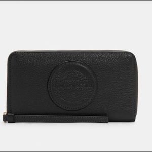 Coach Dempsey Large Phone Wallet in Black Style No. C4111